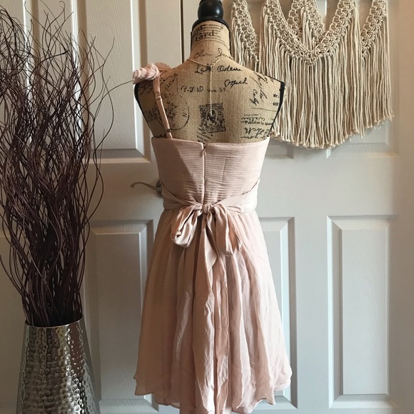 BCBGMaxAzria Dusty Rose Cocktail Dress ๐ท - Picture 4 of 7